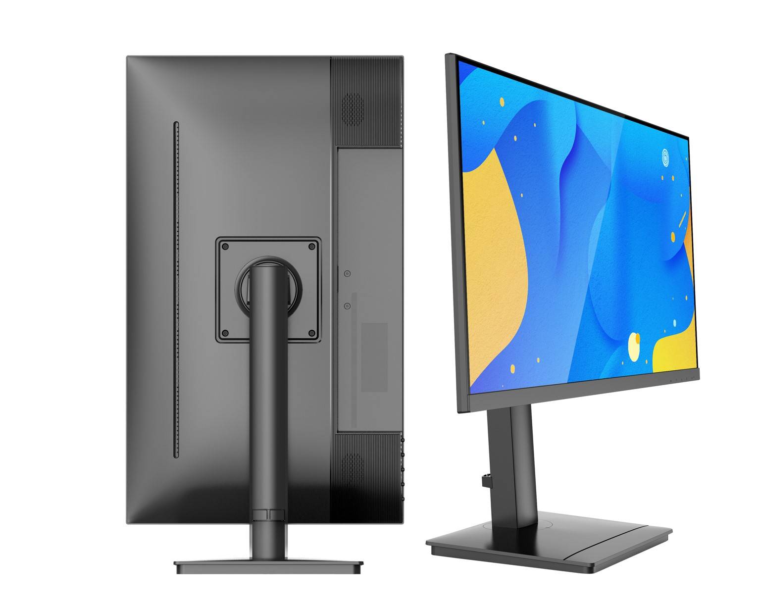 LCD BRAVUS 23.8" BVS2430P с поворотом экрана {IPS 1920x1080 100Hz 5ms 178/178 250cd 1200:1 HDMI Disp
