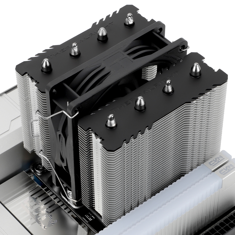 Устройство охлаждения(кулер) Thermalright Peerless Assassin 90 SE Soc-AM5/AM4/1200/1700/1851 серебри