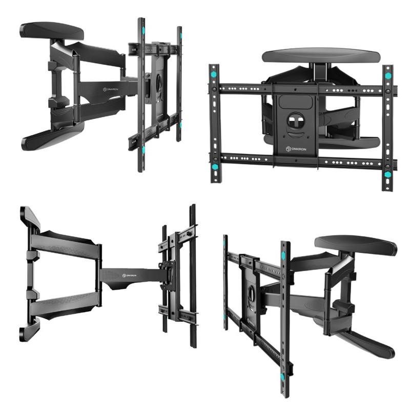 Кронштейн для телевизора Onkron M6L черный 40"-75" макс.45.5кг настенный поворот и наклон