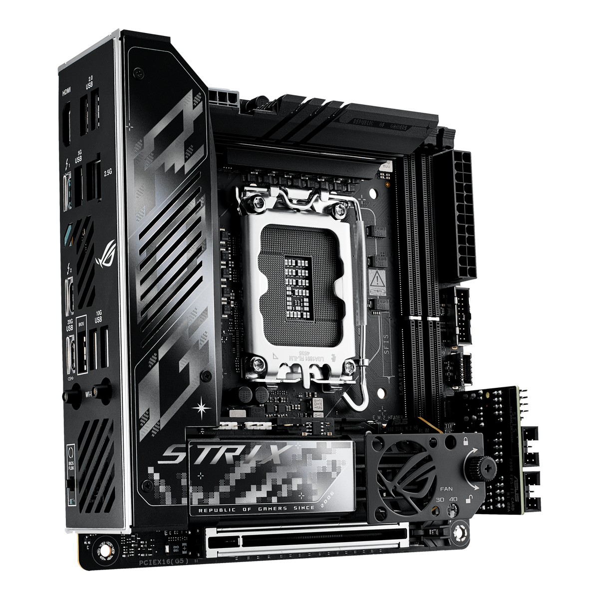 Материнская плата Asus ROG STRIX Z890-I GAMING WIFI Soc-1851 Intel Z890 2xDDR5 mini-ITX AC`97 8ch(7.