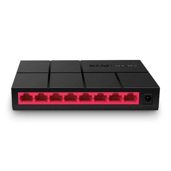 Коммутатор Mercusys MS108G (L2) 8x1Гбит/с неуправляемый