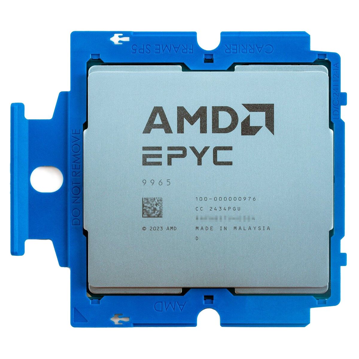 Процессор CPU AMD EPYC 9965, 192/384, 2.25-3.35-3.7GHz, 384MB, 500W, 1 year