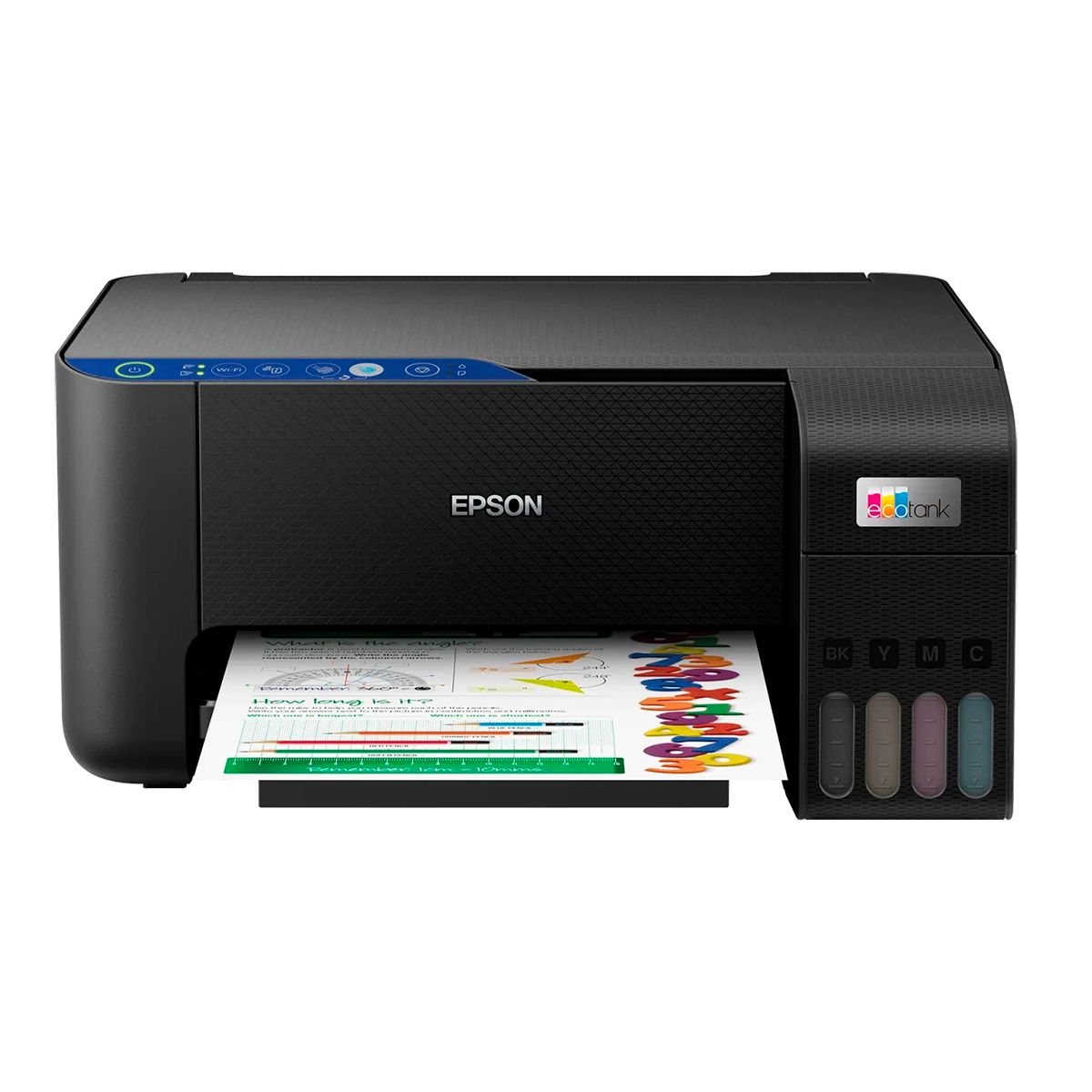 МФУ Epson L3252 A4, МФУ, струйное, цветное, 33стр/мин, 5760x1440dpi, USB/WiFi, СНПЧ (C11CJ67424)