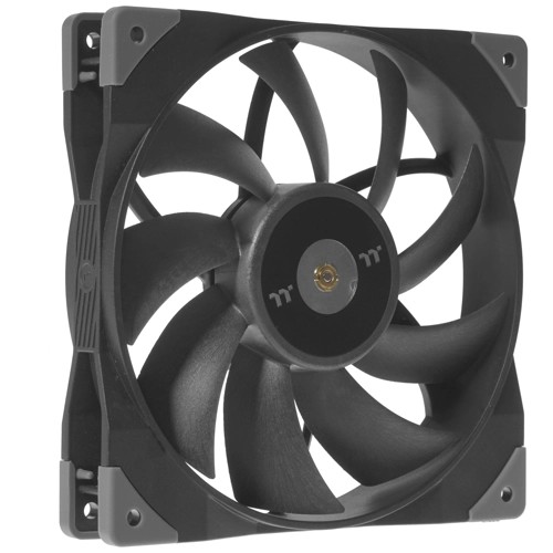 Вентилятор для корпуса Thermaltake Toughfan 14 140х140x25 черный 4-pin 33.2дБ (CL-F118-PL14BL-A) Ret