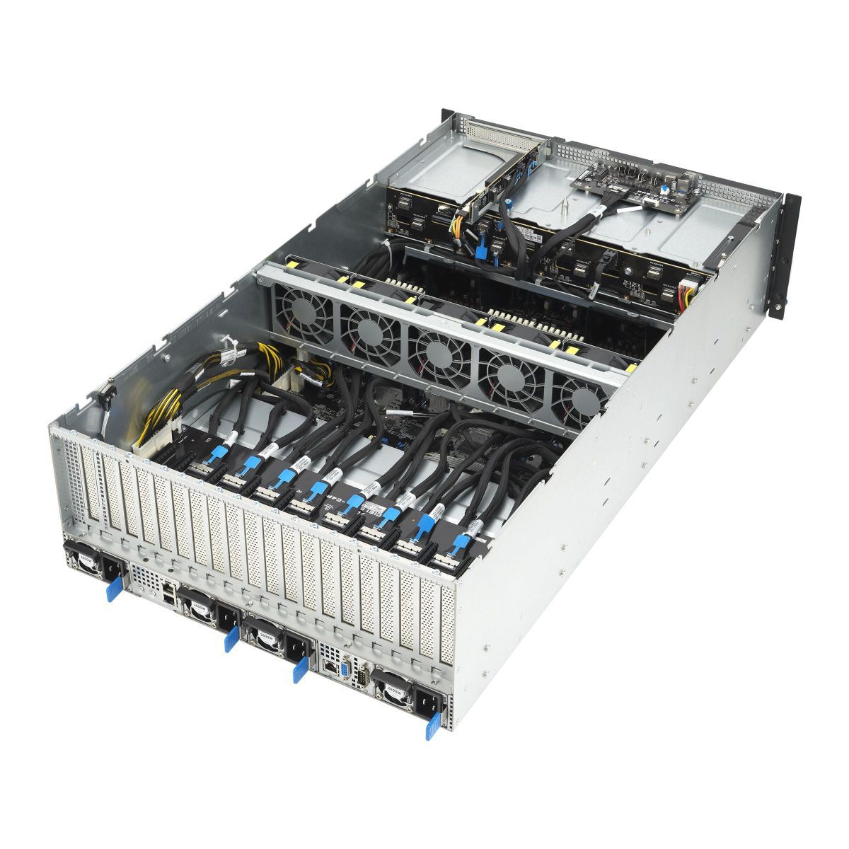 Сервер ASUS ESC8000-E11/P8480+2/32G24/WOGPU/