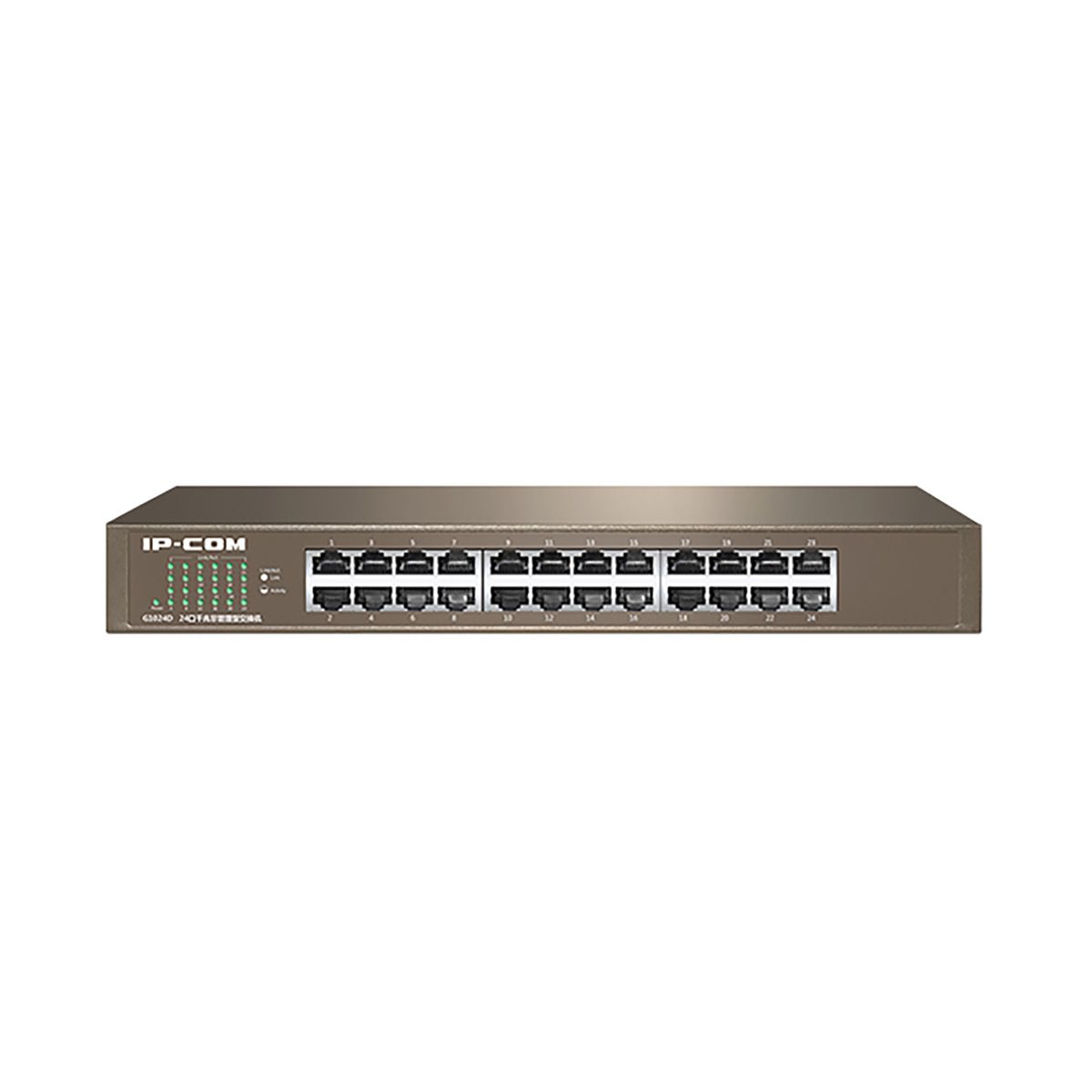 Коммутатор IP-Com G1024D (L2) 24x1Гбит/с неуправляемый