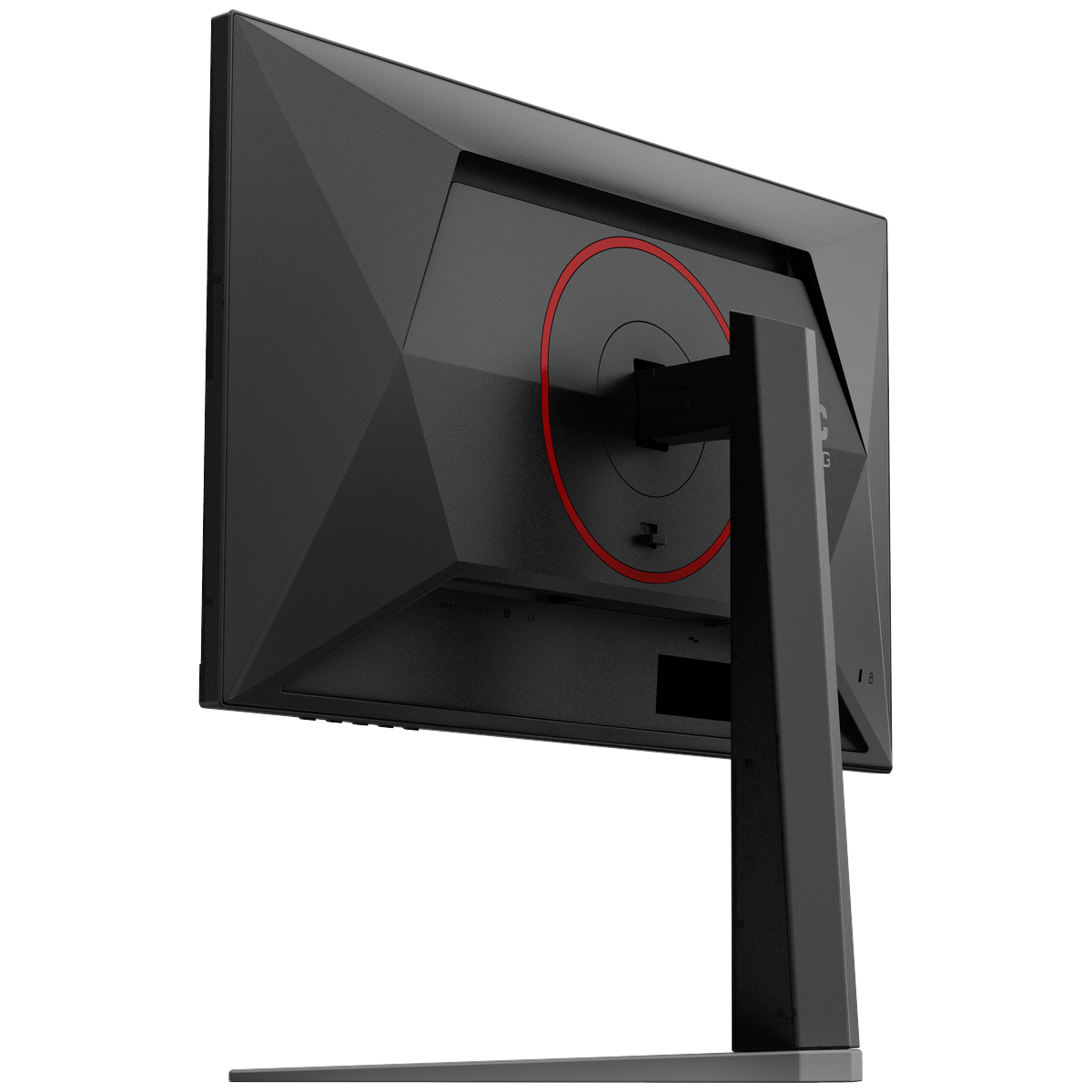 МОНИТОР 23.8" AOC 24G4HA Black с поворотом экрана (IPS, 1920x1080, 200Hz, 0.5 ms, 178°/178°, 300 cd/