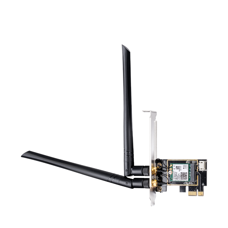 Сетевой адаптер Wi-Fi + Bluetooth Cudy WE3000 AX3000 PCI Express (ант.внеш.съем) 2ант.