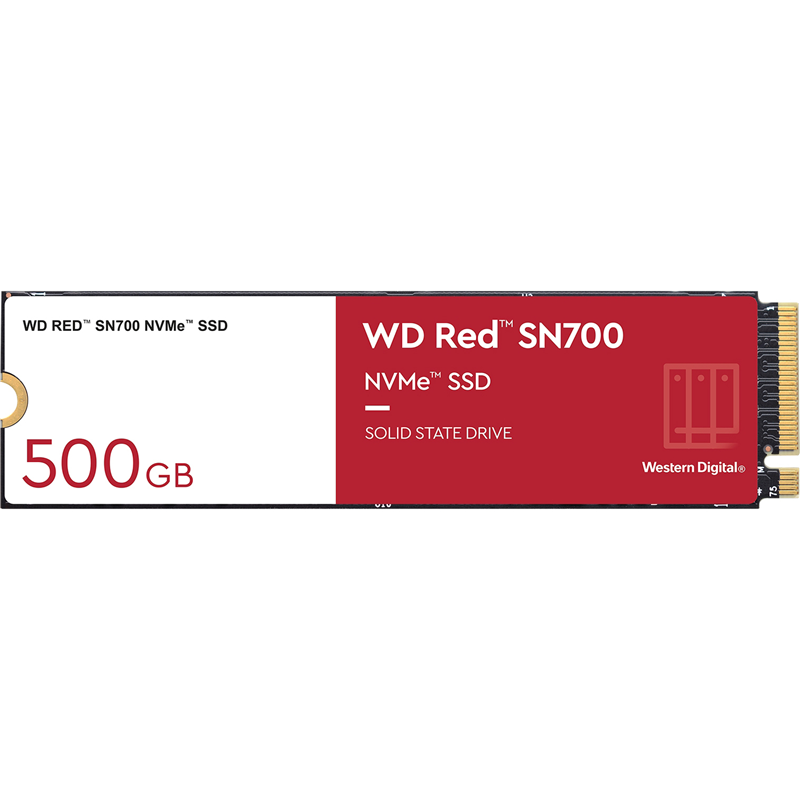 Накопитель SSD WD Original PCIe 3.0 x4 500GB WDS500G1R0C Red SN700 M.2 2280
