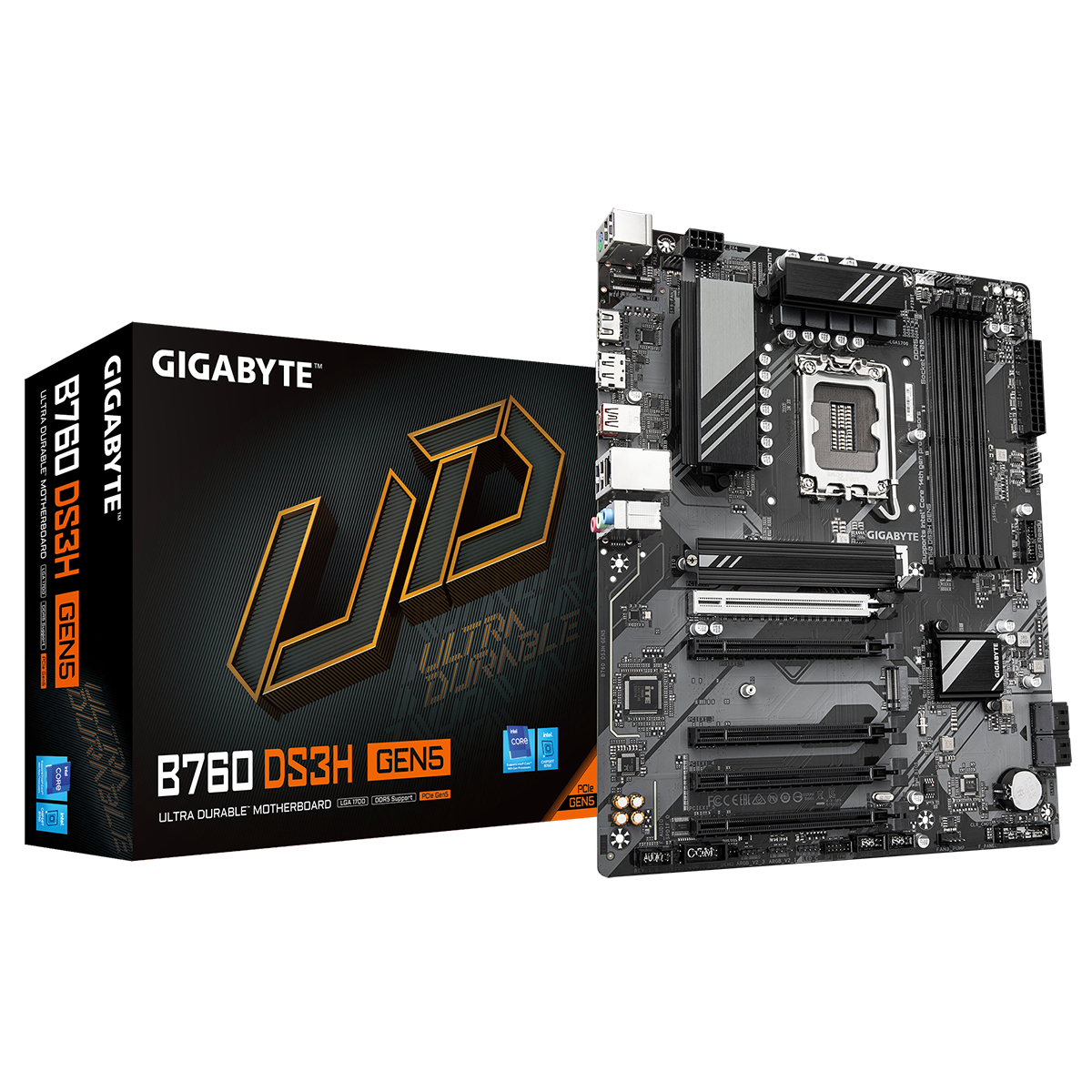 Материнская плата Gigabyte B760 DS3H GEN5, RTL