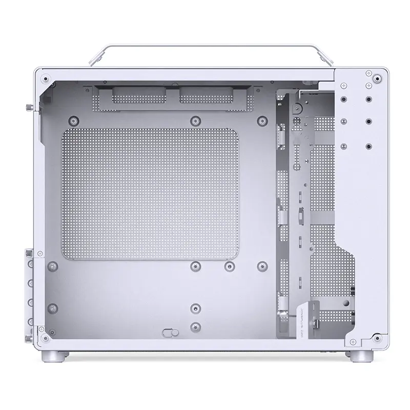 Корпус JONSBO Z20, Mini-Tower, TG, no fan, 1xUSB-A 3.2 + 1xUSB-C 3.2, mATX, mITX White