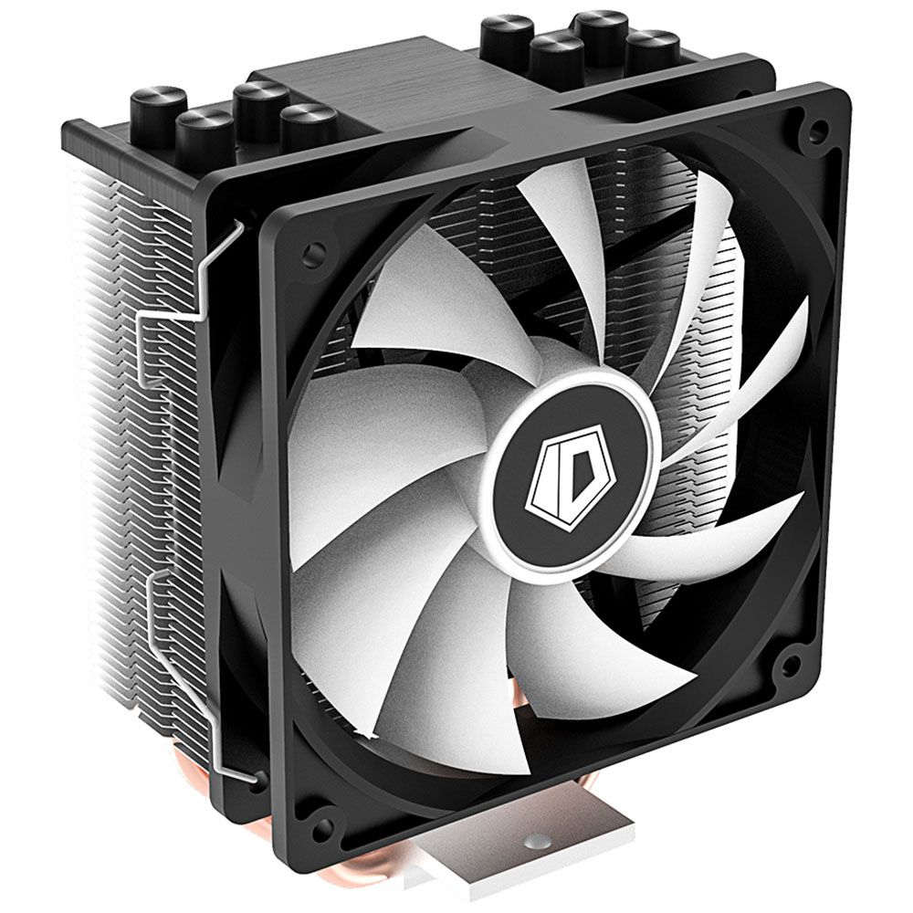 Устройство охлаждения(кулер) ID-Cooling SE-214-XT RGB Soc-AM5/AM4/1200/1700/1851 черный/белый 4-pin 