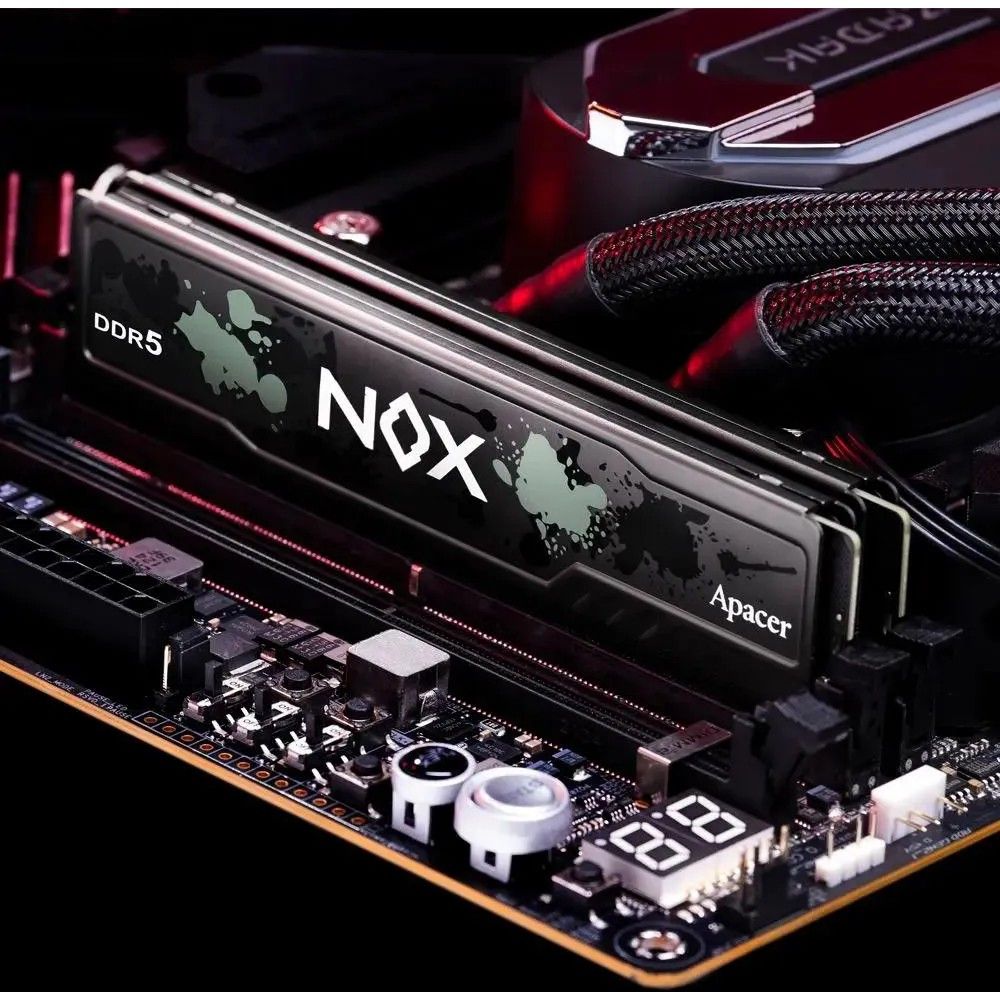 Модуль памяти Apacer DDR5 DIMM 5200-40 2048x8 32GB 1.25V OC NOX DDR5 w/HS RP-K2