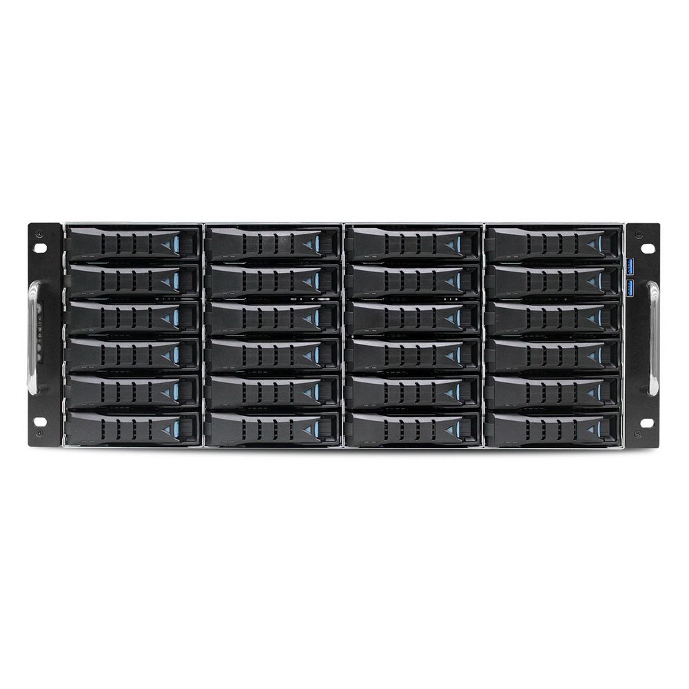 Корпус AIC RSC-4BT, 4U 36x 3.5" hot-swap bays, tooless 3.5" and 2.5" HOD tray, 1200W 