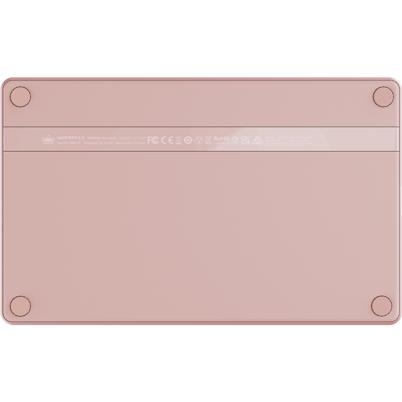 Графический планшет Huion INSPIROY 2 S H641P Pink