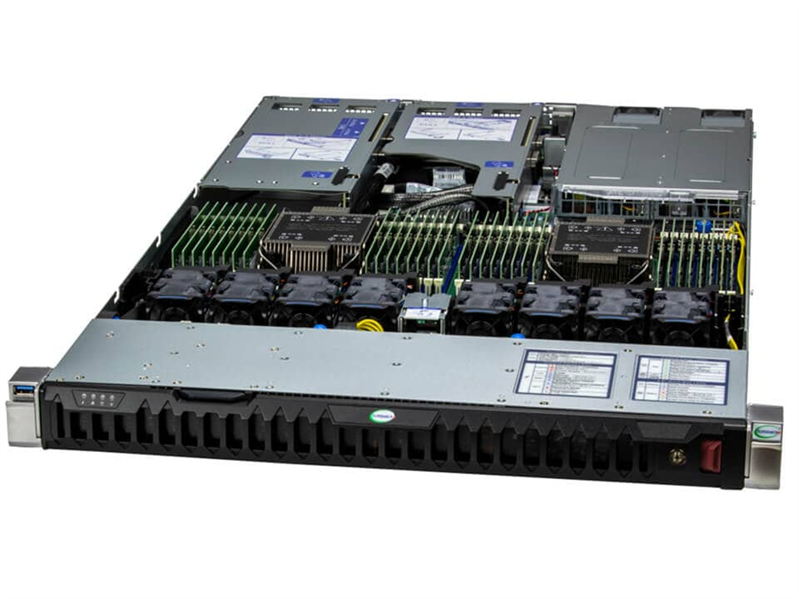 Сервер Supermicro SuperServer 1U 121H-TNR/ 2x4514Y/ 4x64Gb/ 1xSSD 480Gb SATA/ 12x2.5" (4xNVMe)AOC-S3