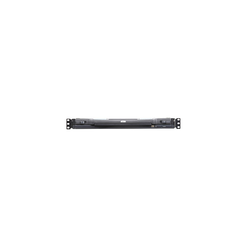 16-портовый IP KVM-переключатель с ЖК-дисплеем Slideaway/ATEN/ SINGLE RAIL 16P PS/2-USB LCDKVMP 17IN