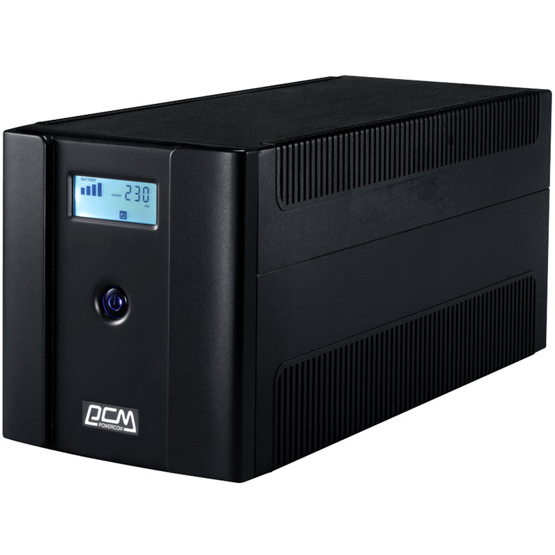 Источник бесперебойного питания Powercom Raptor RPT-1025AP LCD 615Вт 1025ВА черный