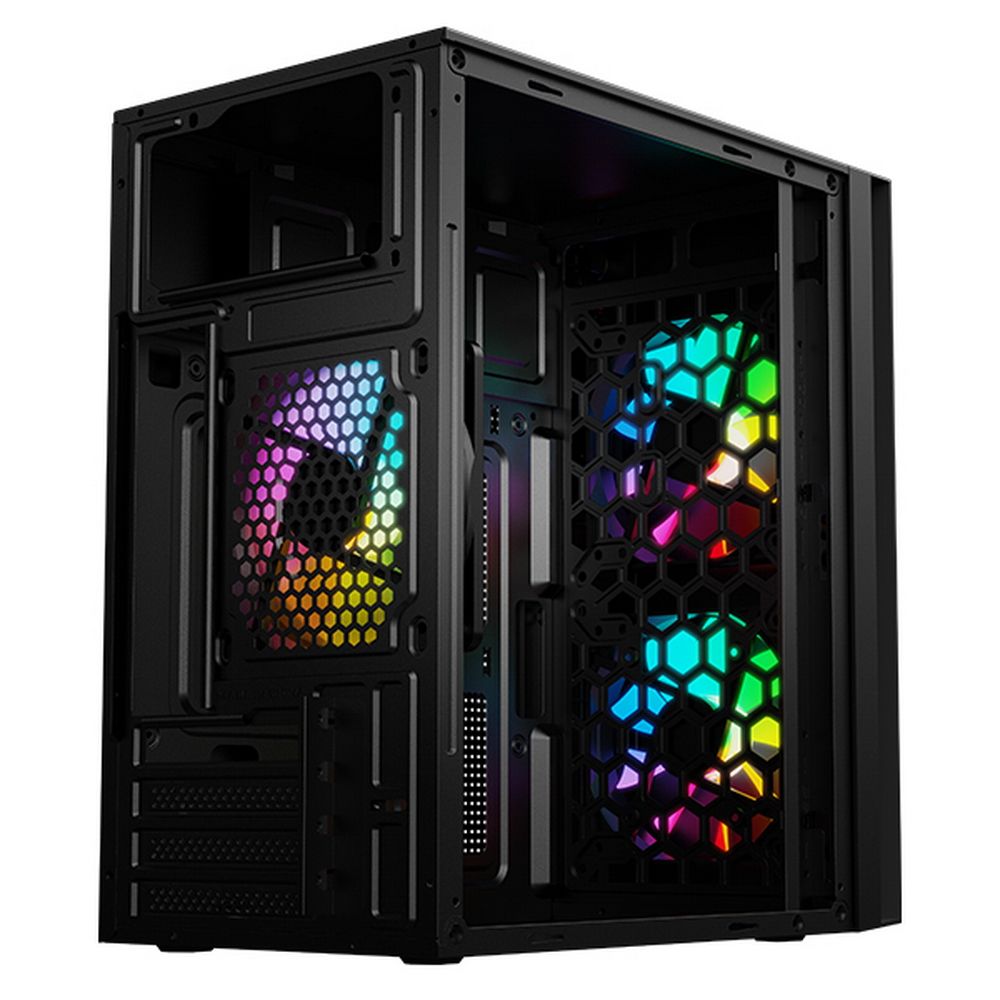 Корпус для ПК ACD ACD M2-500 mATX, PSU 500W/ USB3.0+USB1.1*2+HD Audio/ FAN 3x120 mm