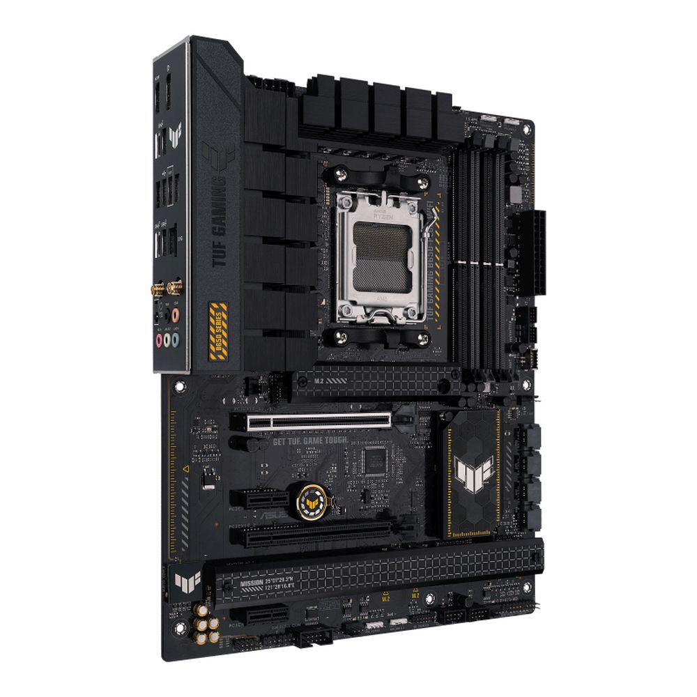 Материнская плата Asus TUF GAMING B650-PLUS WIFI Socket AM5 AMD B650 4xDDR5 ATX AC`97 8ch(7.1) 2.5Gg