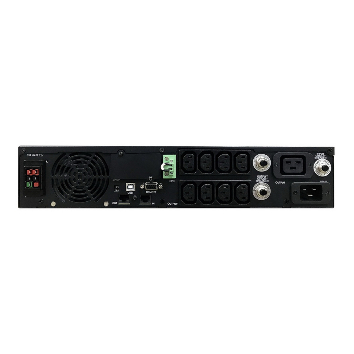 Источник бесперебойного питания Powercom Smart King RT SRT-3000A LCD 2700Вт 3000ВА черный