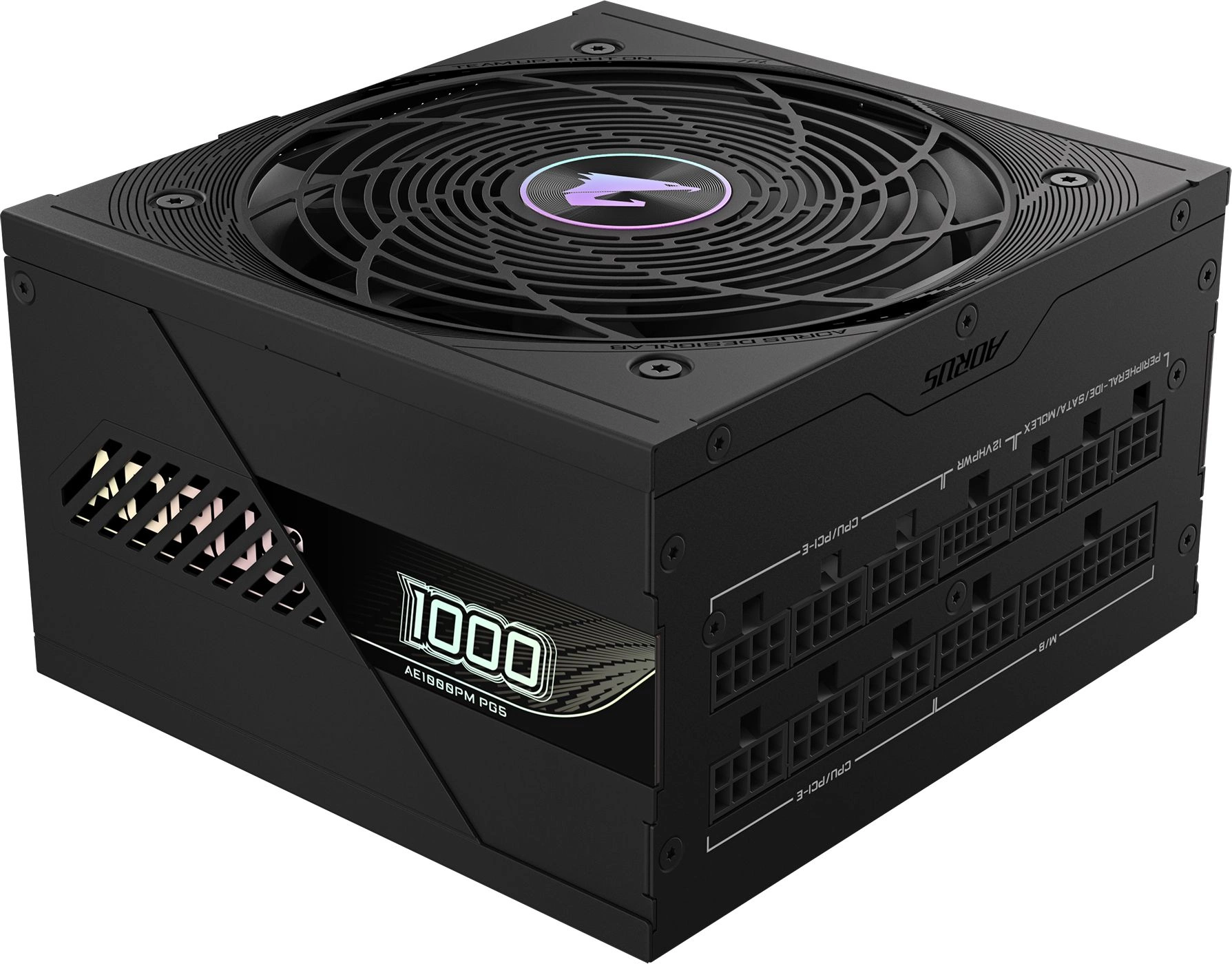 Блок питания Gigabyte ATX 1000W GP-AE1000PM PG5 Gen.5 80+ platinum (20+4pin) APFC 120mm fan 8xSATA C