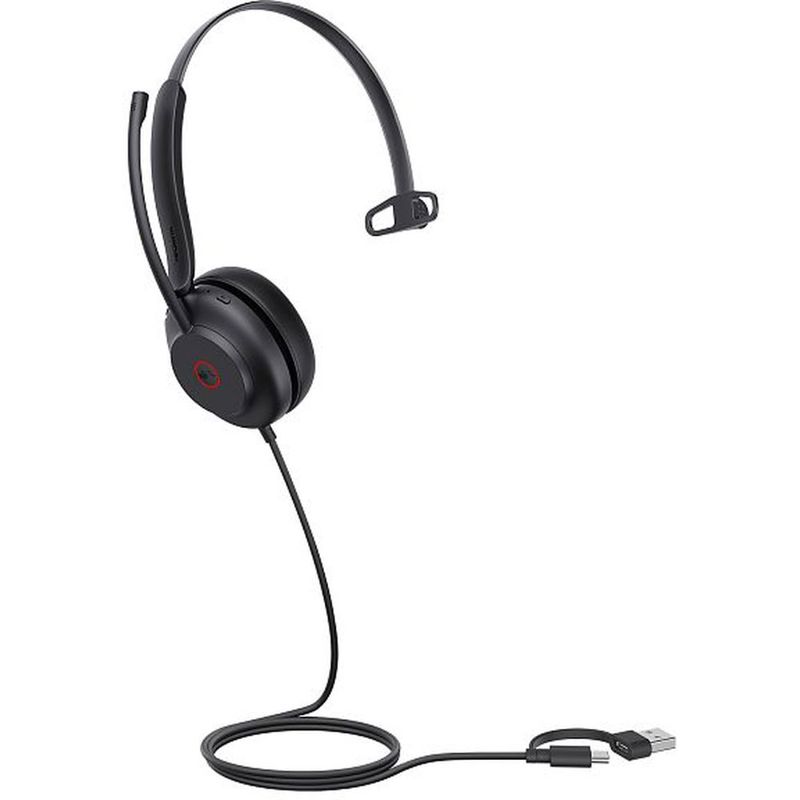 Гарнитура проводная Yealink UH35 mono UC USB-C/A