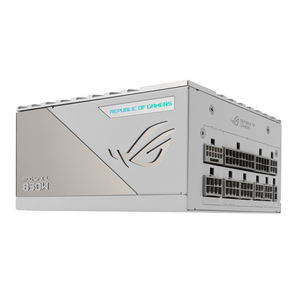 Блок питания SFX ASUS ROG-LOKI-850P-WHITE-SFXL-GAMING 90YE00N2-B0NA00 850W, 80Plus Platinum, 120mm f