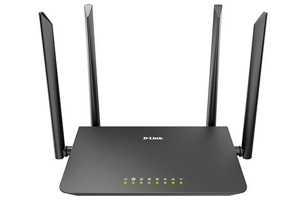 Роутер беспроводной D-Link DIR-820/RU/A1A AC1200 10/100BASE-TX черный