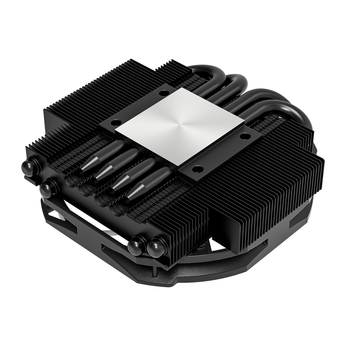 Устройство охлаждения(кулер) ID-Cooling IS-30i Soc-1200/1700/1851 черный 4-pin 17-36dB Al+Cu 100W 26