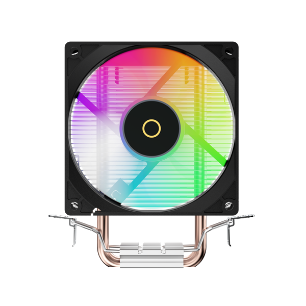 Кулер для процессора Ocypus Gamma A20 BK ARGB, 92mm FARGB FAN, Top FARGB Panel, 2 HEAT PIPES, 3-PIN,