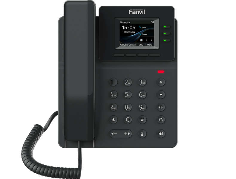 Телефон IP Fanvil V60W черный