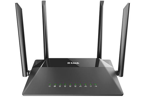 Роутер беспроводной D-Link DIR-853/URU/R3A AC1200 10/100/1000BASE-TX/4G ready черный