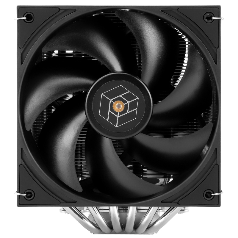 Устройство охлаждения(кулер) Thermalright Royal Pretor 130 Soc-AM5/AM4/1200/1700/1851 серебристый/че