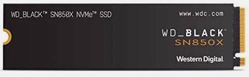 Накопитель SSD WD PCIe 4.0 x4 4000GB WDS400T2X0E Black SN850X M.2 2280