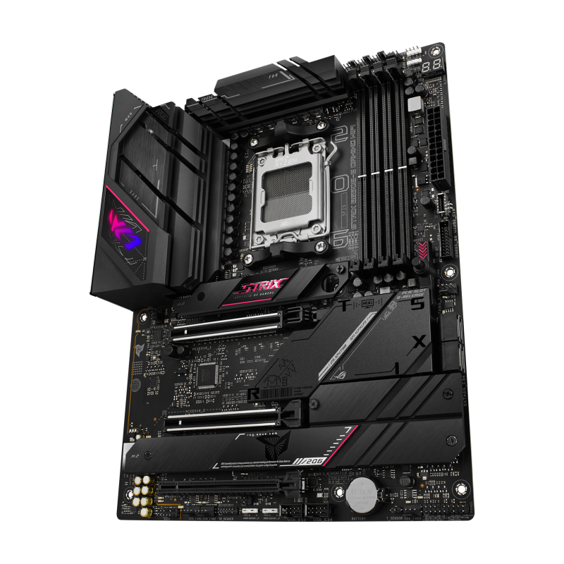 Материнская плата Asus ROG STRIX B650E-E GAMING WIFI Socket AM5 AMD B650 4xDDR5 ATX AC`97 8ch(7.1) 2