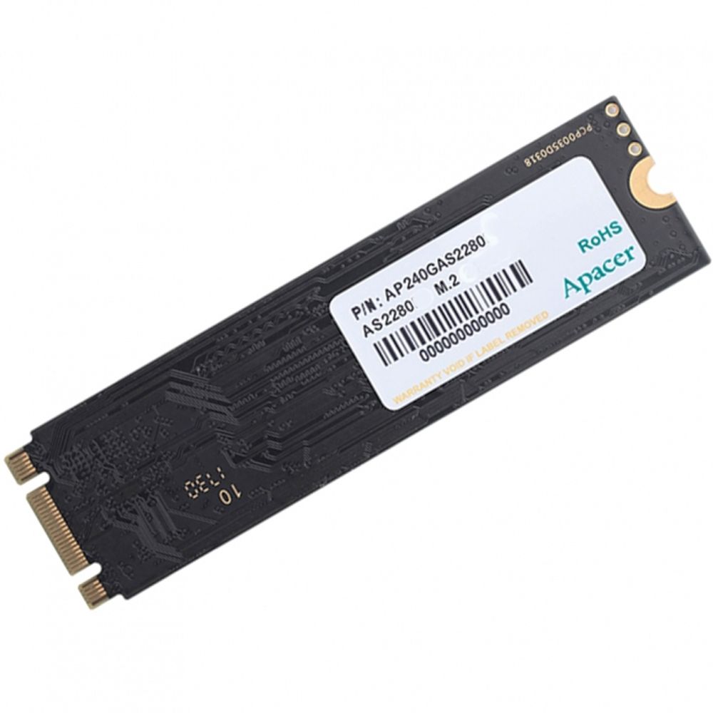Твердотельный накопитель SSD Apacer AS2280P4 240GB M.2 2280 AP240GAS2280P4-1 Client PCIe Gen3x4 with