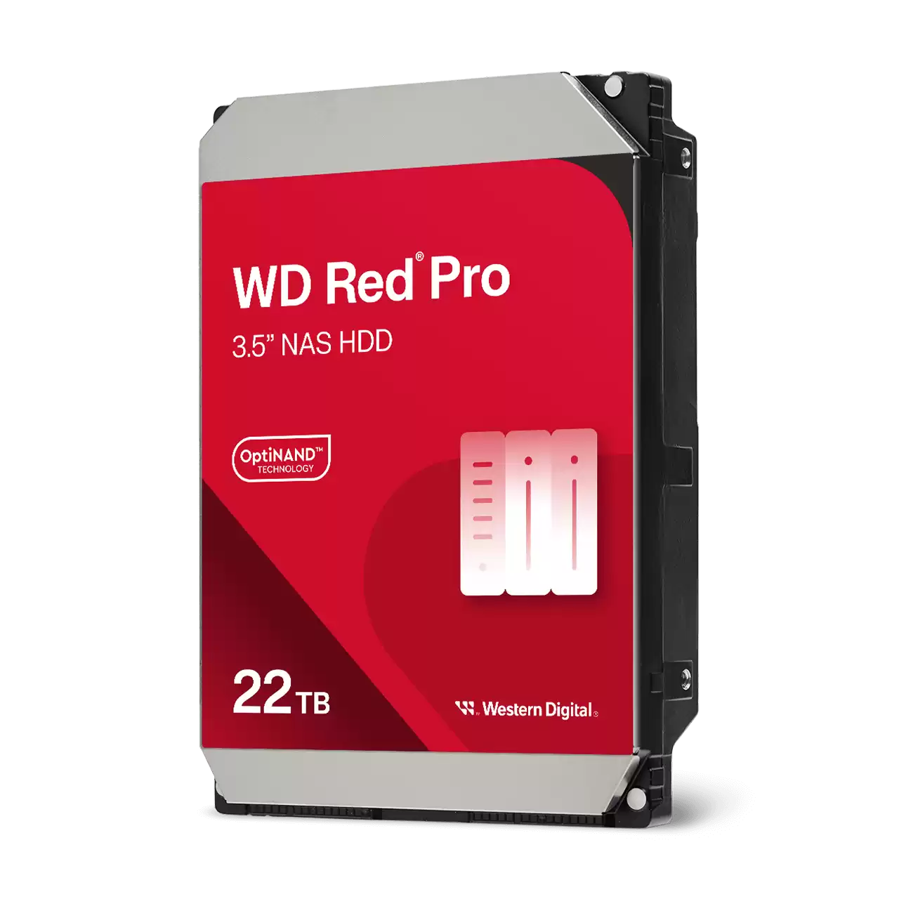 Жесткий диск WD SATA-III 22TB WD221KFGX NAS Red Pro (7200rpm) 512Mb 3.5"