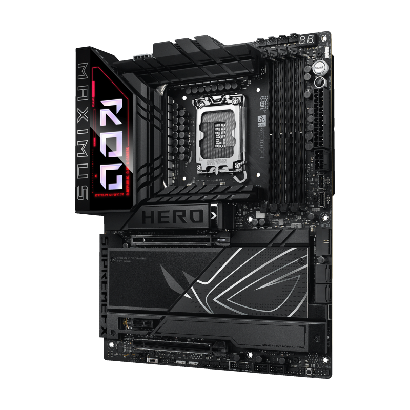 Материнская плата Asus ROG MAXIMUS Z890 HERO Soc-1851 Intel Z890 4xDDR5 ATX AC`97 8ch(7.1) 5Gigabit 