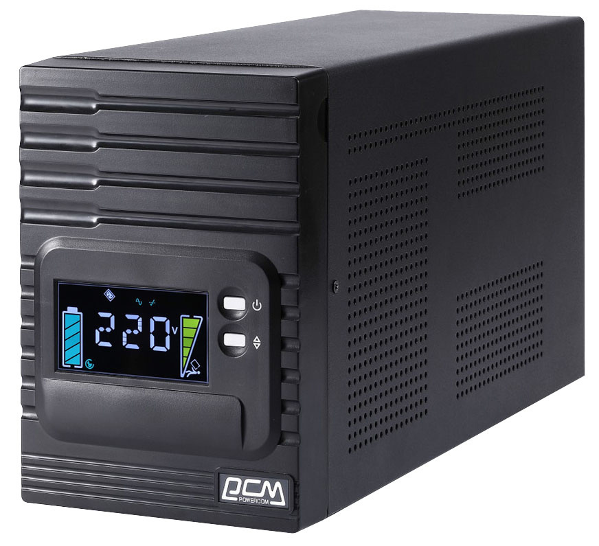 Источник бесперебойного питания Powercom Smart King Pro+ SPT-2000, Line-Interactive, LCD, 2000VA/160
