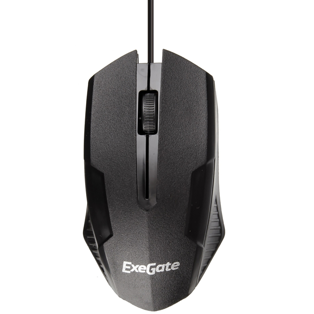 EX264097RUS мышь ExeGate SH-9025L (USB, оптическая, 1000dpi, 3 кнопки и колесо прокрутки, длина кабе
