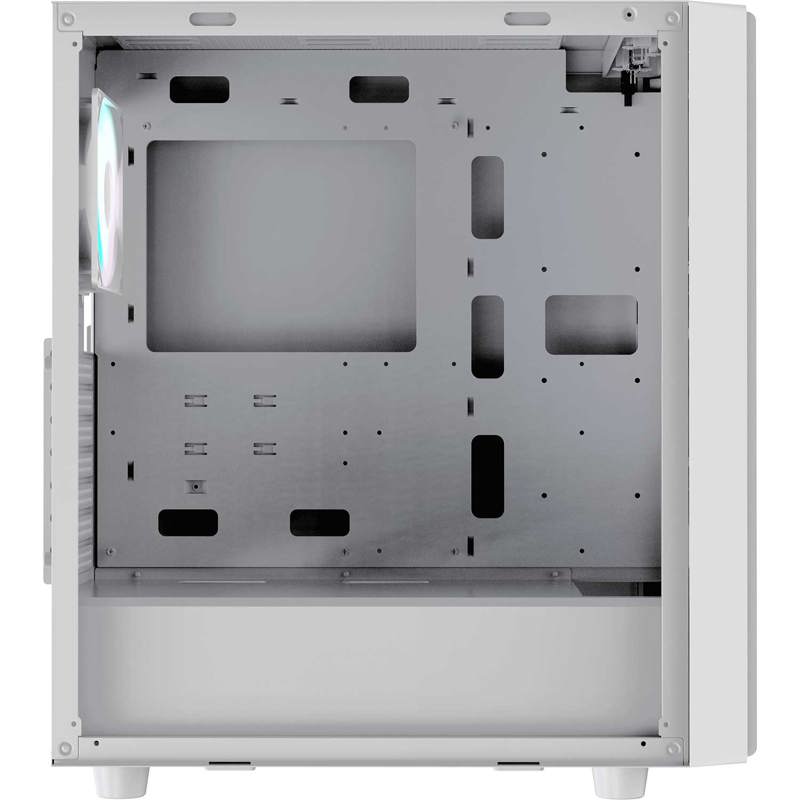 Корпус Ocypus Gamma C70 WH ARGB, Midi-Tower, TG, 4x120mm ARGB, 1xUSB-A 3.0 + 1xUSB 2.0, ATX, mATX, m