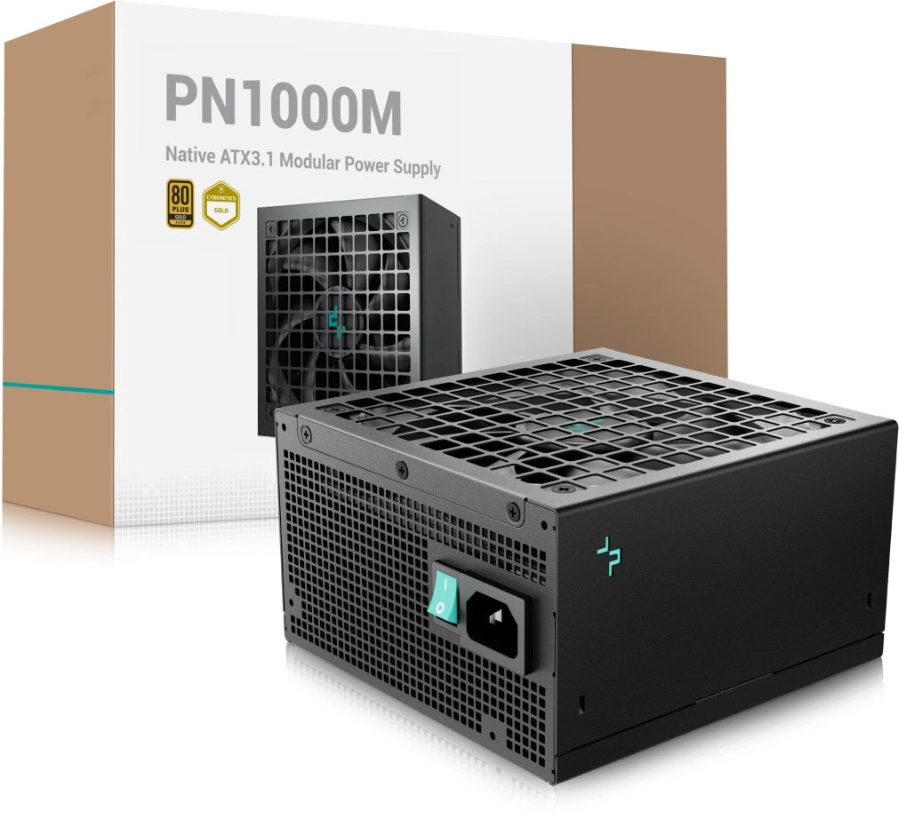 Блок питания Deepcool ATX 1000W Game Storm PN1000M Gen.5 80+ gold (20+4pin) APFC 135mm fan 8xSATA RT