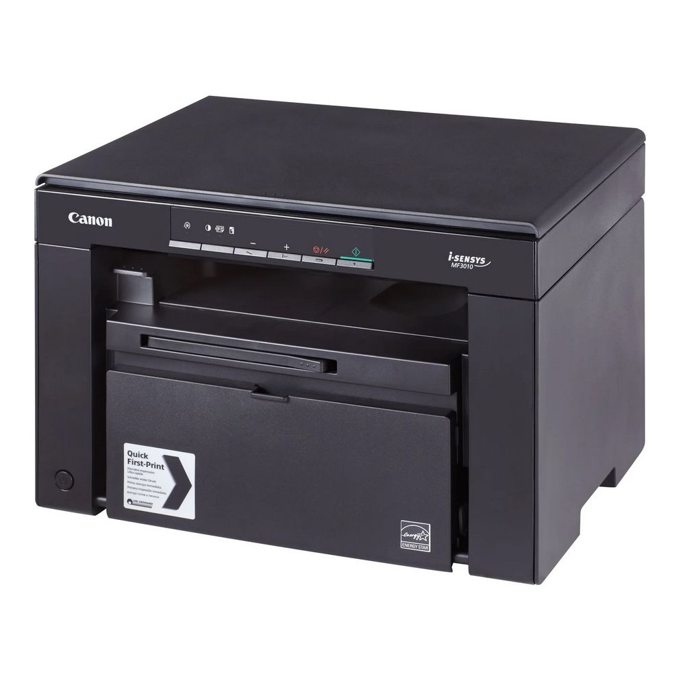 Canon imageClass MF3010 А4, МФУ, лазерное, черно-белое , 18стр/мин, 400х600dpi, 64Мб,USB,700стр/карт