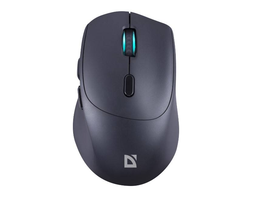 Мышь Defender Effect X MS-095 черный оптическая 1600dpi беспров. USB 5but (52095)