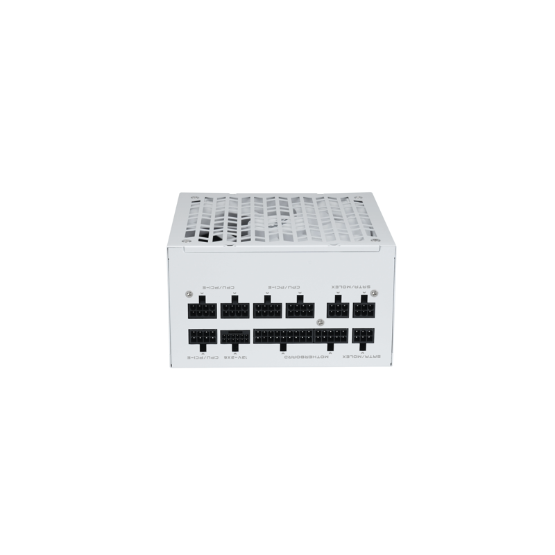 Блоки питания SAMA G1000 White (HAT-1000yzB1G), 1000W 80+ Gold (ATX, 3.1, PCIe 5.0, Full modular, 1x