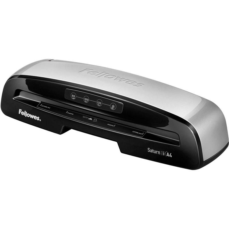 Fellowes Ламинатор Saturn  A4 FS-57248(01)  HeatGuard™, нагрев за 60 сек. {2х125 мкм, 30 см/мин}