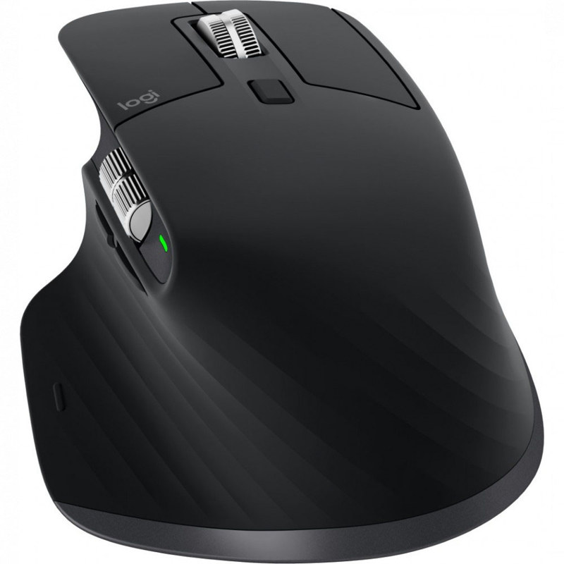 Мышь Logitech MX Master 3S графитовый оптическая 8000dpi беспров. BT/Radio USB 5but (910-006565)