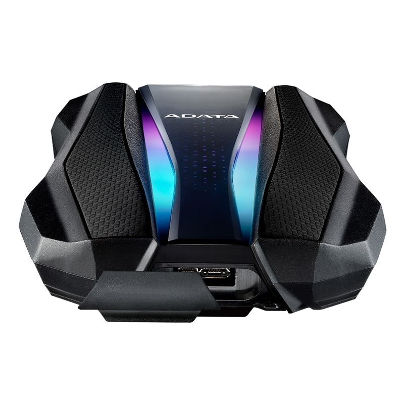 Жесткий диск внешний ADATA HD770G AHD770G-2TU32G1-CBK 2TB 2.5" USB 3.2 Gen 1, RGB, Military-gra
