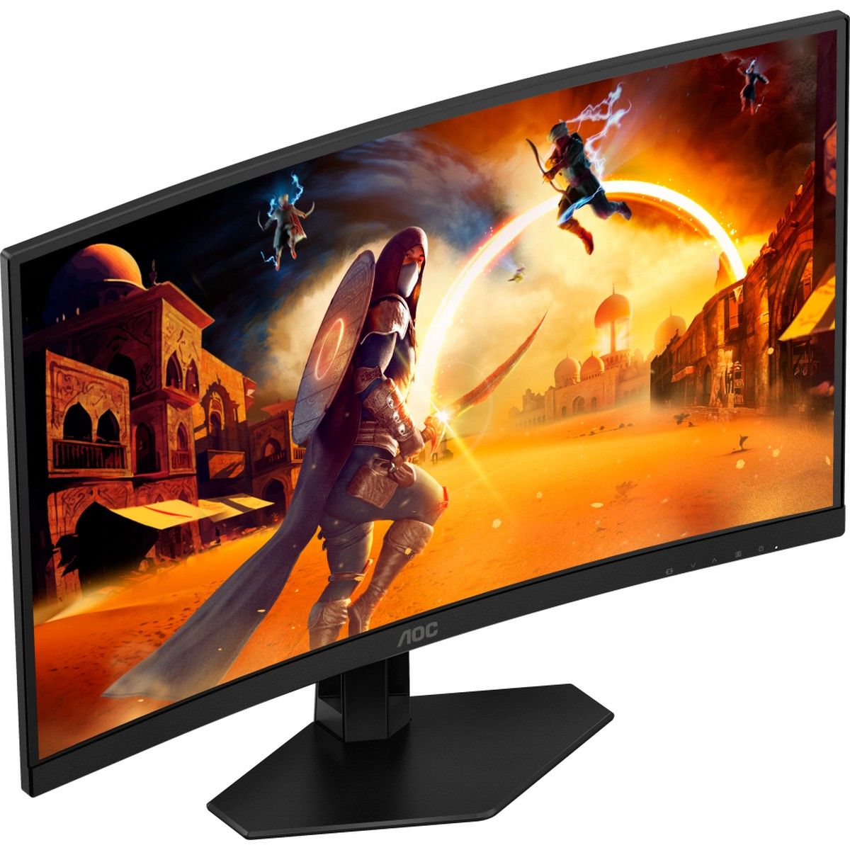 Монитор 27" AOC C27G4ZXE Black (VA, изогнутый, 1920x1080, 280Hz, 0.3 ms, 178°/178°, 300 cd/m, 8